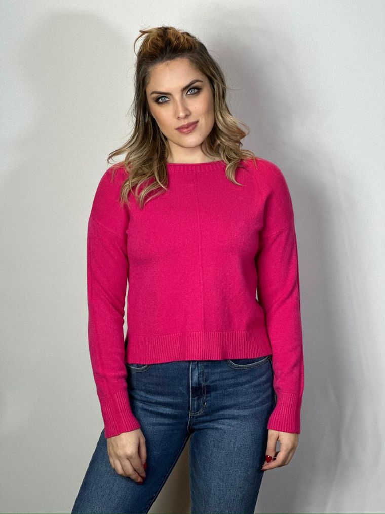 Sweater Fuchsia en hot pink